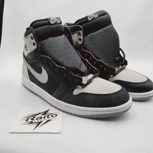 men size 10.5 Nike Air Jordan 1 Retro shadow satin High Top FD4810-010 women 12